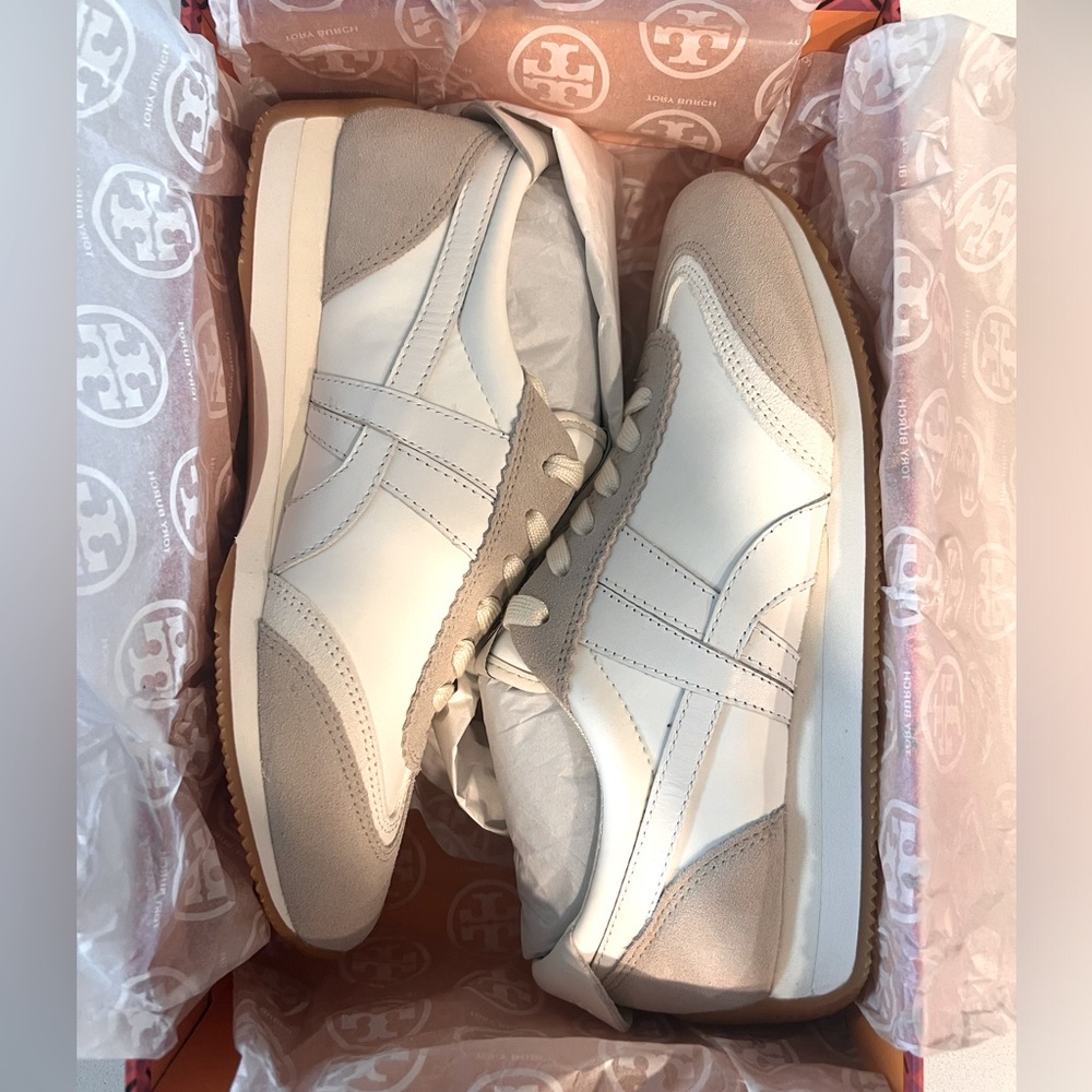 Tory Burch Hank Sneaker Nylon/Suede